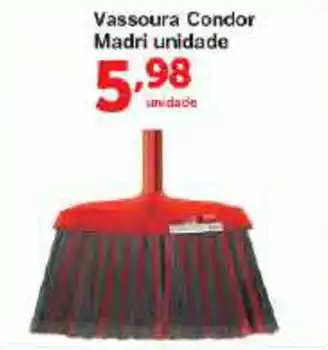 vassoura Condor Madri unidade