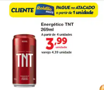 Roldão Energetico TNT 269ml oferta