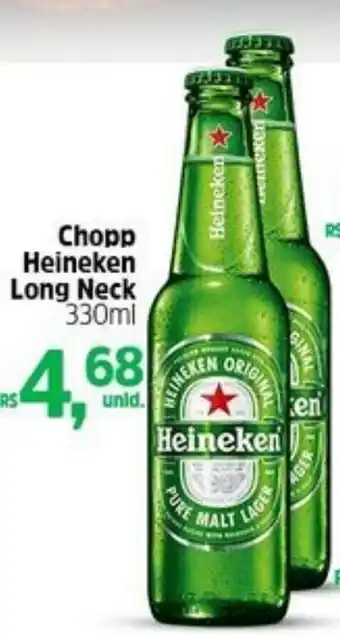Atacado Máximo Chopp Heineken Long Neck 330ml oferta