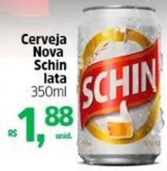 Atacado Máximo Cerveja Nova Schin lata 350ml oferta