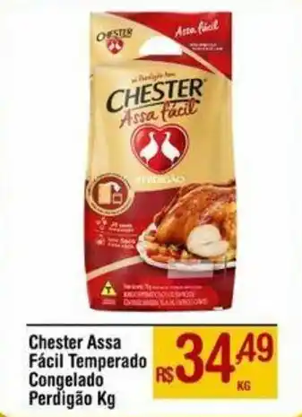 Max Atacadista Chester Assa Fácil Temperado Congelado Perdigão Kg oferta