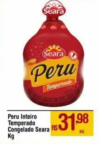 Max Atacadista Peru Inteiro Temperado Congelado Seara kg oferta