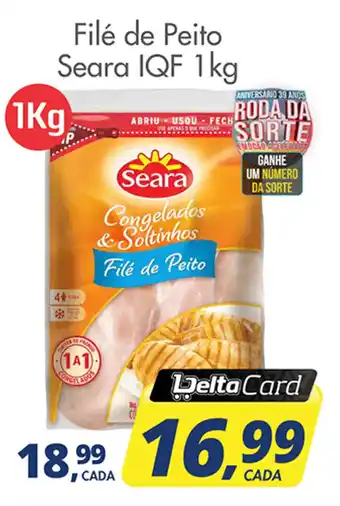 Delta Supermercados Filé de Peito Seara IQF 1kg oferta
