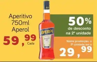 Supermercado Dalben Aperitivo 750ml Aperol oferta