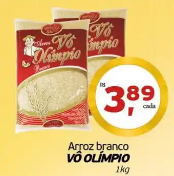 Cometa Supermercados Arroz branco Vô Olimpio 1kg oferta