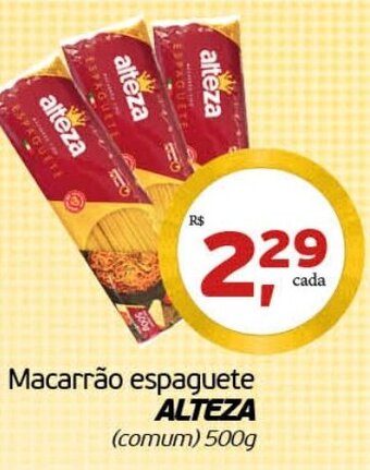 Cometa Supermercados Macarrao espaguete Alteza 500g (comum) oferta
