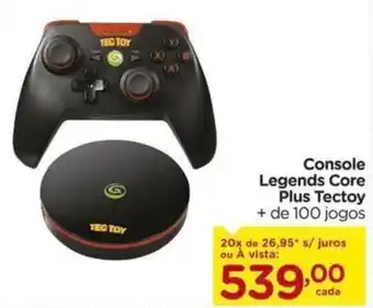 Carrefour Console Legends Core Plus Tectoy + de 100 jogos oferta