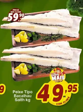 Peixe Tipo Bacalhau Saith kg