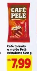 Extra Supermercado Cafe Torrado e moida Pele extraforte 500g oferta