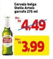 Extra Supermercado Cerveja Belga Stella Artois garrafa 275ml oferta