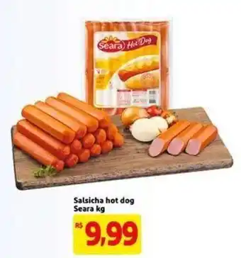 Extra Supermercado Salsicha Hot Dog Seara 1kg oferta