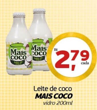 Leite de Coco Mais Coco 200ml