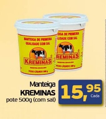 Cometa Supermercados Manteiga Kreminas pote 500g oferta