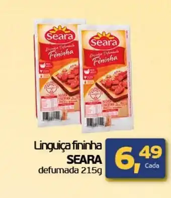 Cometa Supermercados Linguica finiha Seara 215g oferta