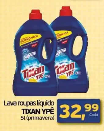 Cometa Supermercados Lava roupas liquido Tixan Ype 5L oferta