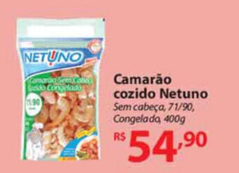Camarao cozido Netuno 400g