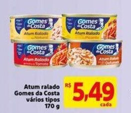 Atum Ralado Gomes da Costa 170g