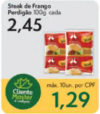 Steak de frango Perdigao 100g