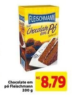 Chocolate em po Fleischmann 200g