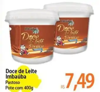 Atacadão Doce de Leite Imbaúba Pastoso Pote com 400g oferta