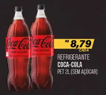 Cometa Supermercados REFRIGERANTE COCA-COLA PET 2L (SEM AÇÚCAR] oferta