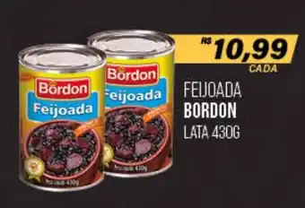Cometa Supermercados FEIJOADA BORDON LATA 430G oferta