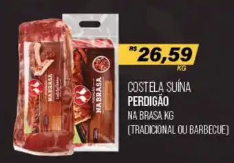 Cometa Supermercados COSTELA SUÍNA PERDIGÃO NA BRASA KG oferta
