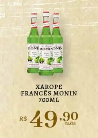 Xaropa Francês Monin 700ml