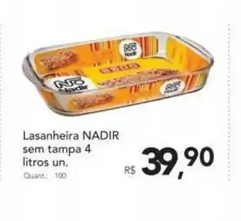 Supermercados Koch Lasanheira Nadir Sem Tampa 4L oferta