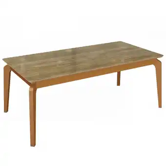 Mesa de jantar kappesberg csj019ca-ngv10 retangular 80x200x100cm