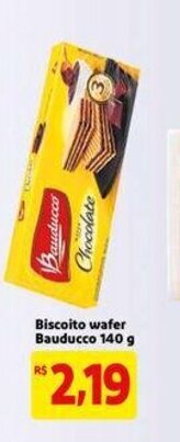 Extra Supermercado Biscoito wafer Bauducco 140g oferta