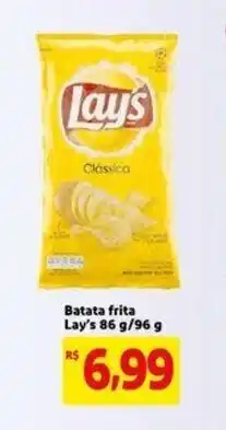 Extra Supermercado Batata Frita lay oferta
