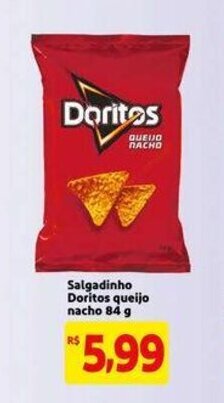 Salgadinho Doritos queijo nacho 84g