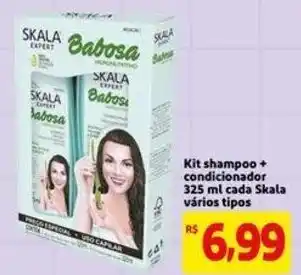 Kit Shampoo + Condicionador 325ml cada Ckala varios tipos