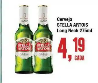Rede Economia Cerveja Stella Artois Long Neck 275ml oferta