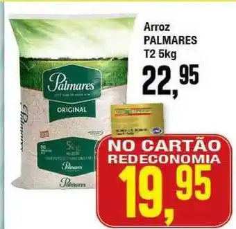 Rede Economia Arroz Palmares 5kg oferta