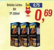 Supermercados BH Bebida Láctea Bh Tp 200ml oferta
