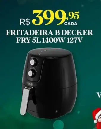 DB Supermercados FRITADEIRA B DECKER FRY 5L 1400W 127V oferta