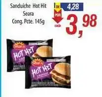 Supermercados BH Sanduiche Hot Hit Seara Cong. Pcte 154g oferta