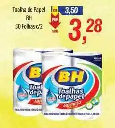 Supermercados BH Toalha De Papel Bh oferta