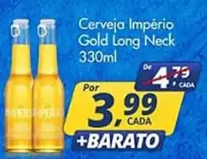 Delta Supermercados Cerveja Império Gold Long Neck 330ml oferta