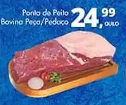 Delta Supermercados Ponta de Peito Bovina Peça/Pedaço oferta