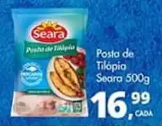 Delta Supermercados Posta de Tilópia Seara 500g oferta