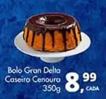 Delta Supermercados Bolo Gran Delta Caseira Cenoura 350g oferta
