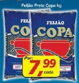 Supermercados Guanabara Feijao Preto Copa 1kg oferta