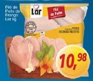 Supermercados Guanabara File de Peito de Frango lar 1kg oferta