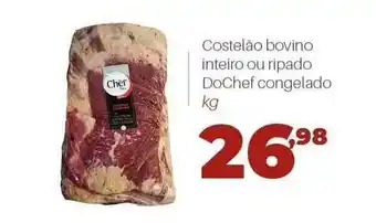 Costelao Bovino Inteiro Ou Ripado Dochef Congelado 1kg