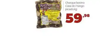 Super Nicolini Charque Bovino Casa Do Frango Picado 1kg oferta