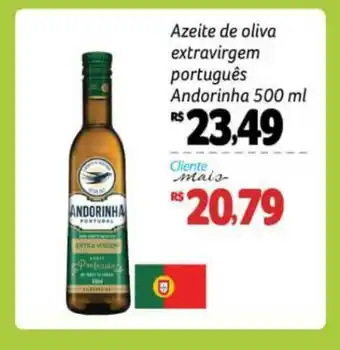 Pão de Açúcar Azeite De Oliva Extravirgem Português Andorinha 500ml oferta