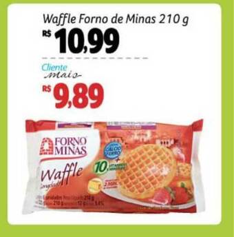 Waffle Forno De Minas 210g